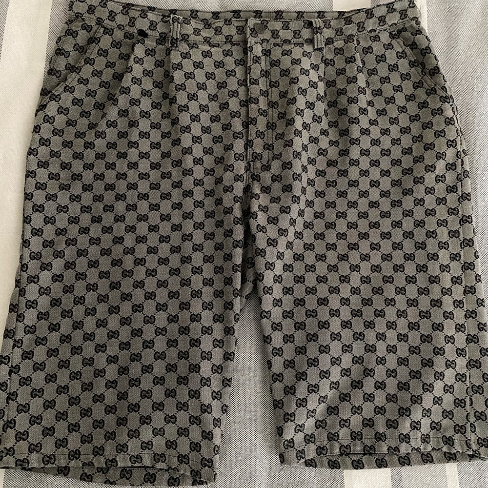 Gucci Vintage GG Bermuda Shorts “Gucci Jean”